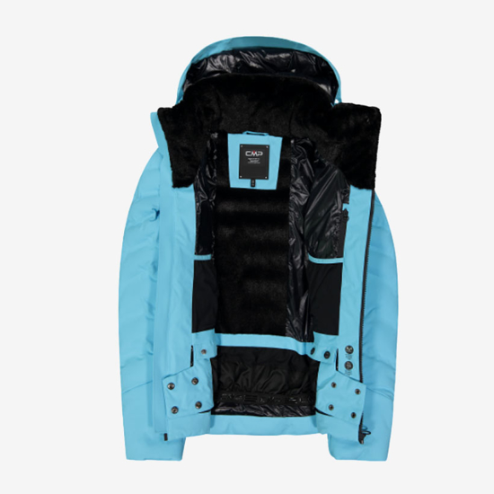 CMP ž bunda 34W4406 L222 APRÉS SKI PADDED JACKET topazio