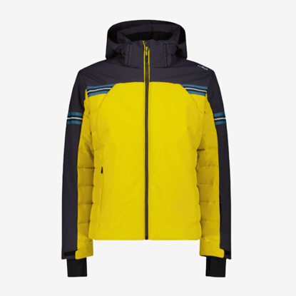 CMP m bunda 35W0087 R629 SKI JACKET IN 4-WAY STRETCH FABRIC gold green
