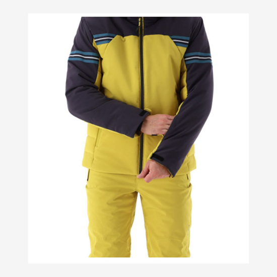 CMP m bunda 35W0087 R629 SKI JACKET IN 4-WAY STRETCH FABRIC gold green