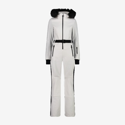 CMP  ž smučarski kombinezon 34W4456F A001 SUIT WITH DETACHABLE HOOD bianco