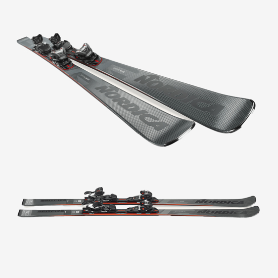 NORDICA odr smučarski set OA5431 001 SPITFIRE DC 68 + 12 FDT dark grey