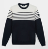 TBS m pulover TOBIERON 14612 navy beige