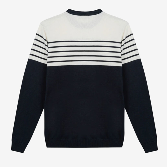 TBS m pulover TOBIERON 14612 navy beige