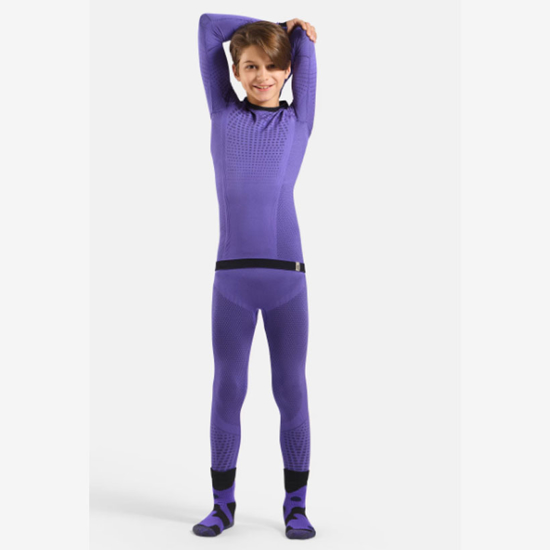 ODLO otr perilo hlače 183159 21127 PERFORMANCE WARM KIDS purple