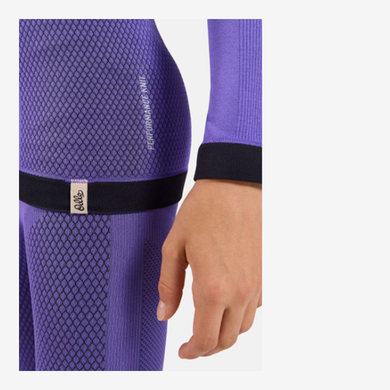 ODLO otr perilo majica 183139 21127 PERFORMANCE WARM KIDS' LONG SLEEVE BASE LAYER TOP purple