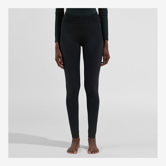 ODLO ž perilo hlače 196201 60212 PERFORMANCE WARM ECO black grey