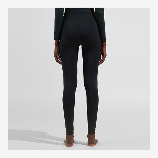 ODLO ž perilo hlače 196201 60212 PERFORMANCE WARM ECO black grey