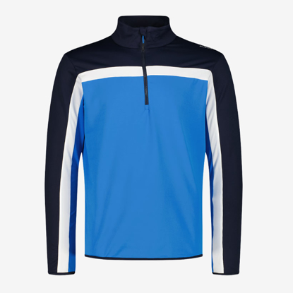 CMP m puli 35L0507 L573 SOFTECH HALF-ZIP FLEECE royal blue