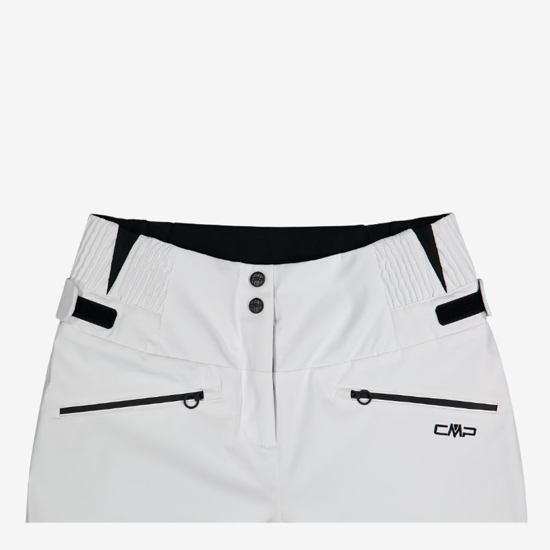 CMP ž smučarske hlače 34W4486 A001 4-WAY STRETCH TWILL SKI PANTS white