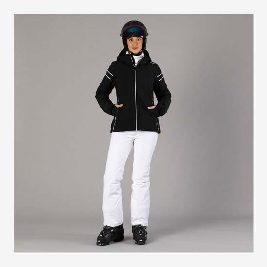 CMP ž smučarske hlače 34W4486 A001 4-WAY STRETCH TWILL SKI PANTS white