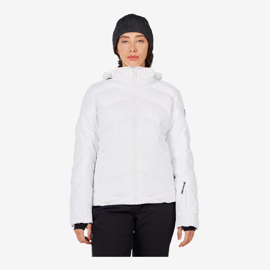 ROSSIGNOL ž smučarska bunda RLOWJ02 100 WOMEN'S STACI INSULATED SKI JACKET white
