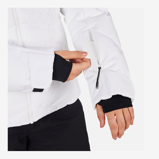 ROSSIGNOL ž smučarska bunda RLOWJ02 100 WOMEN'S STACI INSULATED SKI JACKET white