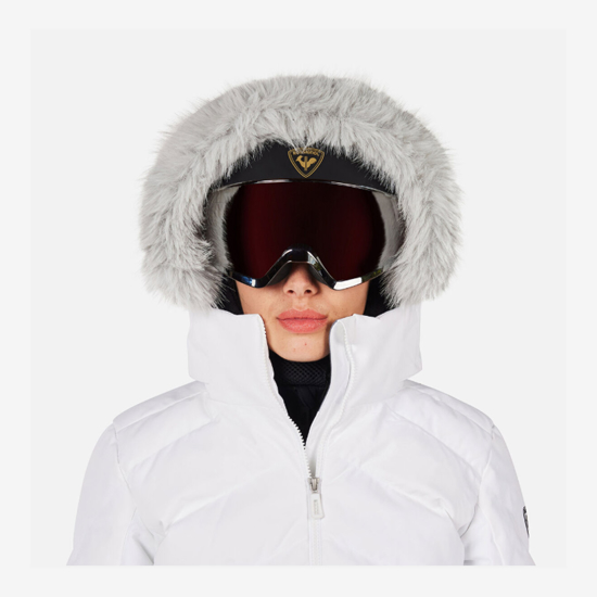 ROSSIGNOL ž smučarska bunda RLOWJ02 100 WOMEN'S STACI INSULATED SKI JACKET white