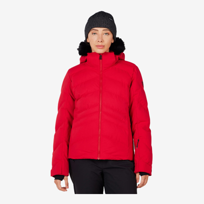 ROSSIGNOL ž smučarska bunda RLOWJ02 35M WOMEN'S STACI INSULATED SKI JACKET red
