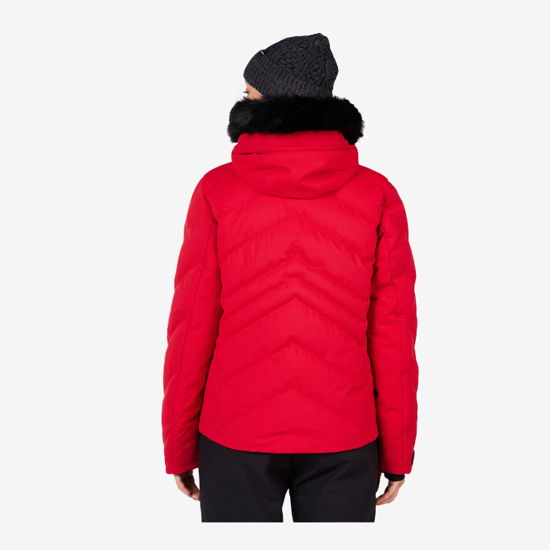 ROSSIGNOL ž smučarska bunda RLOWJ02 35M WOMEN'S STACI INSULATED SKI JACKET red