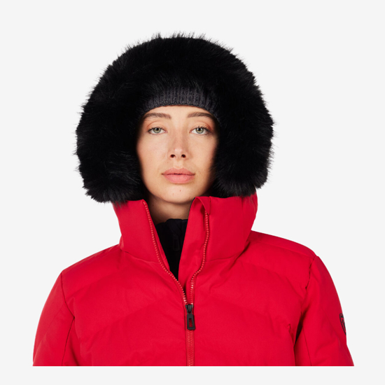ROSSIGNOL ž smučarska bunda RLOWJ02 35M WOMEN'S STACI INSULATED SKI JACKET red