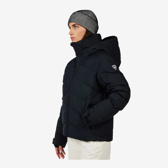 ROSSIGNOL ž smučarska bunda RLOWJ09 200 WOMEN'S WISPILE RIPSTOP DOWN SKI JACKET black