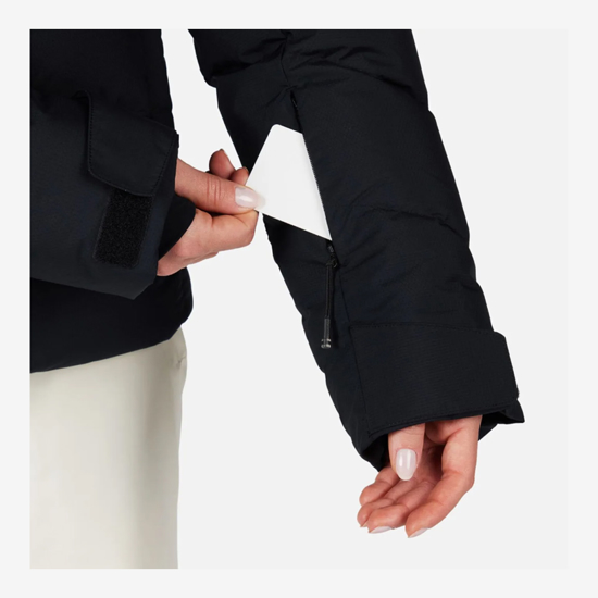 ROSSIGNOL ž smučarska bunda RLOWJ09 200 WOMEN'S WISPILE RIPSTOP DOWN SKI JACKET black