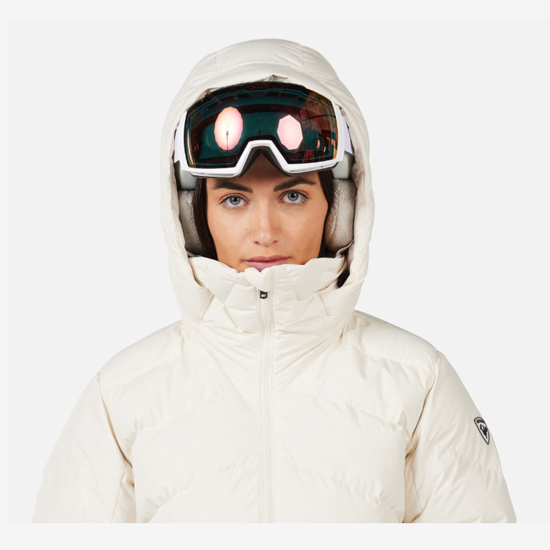 ROSSIGNOL ž smučarska bunda RLOWJ09 A07 WOMEN'S WISPILE RIPSTOP DOWN SKI JACKET nature white
