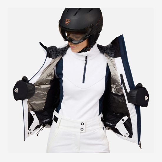ROSSIGNOL ž smučarska bunda RLNWJ20 100 WOMEN'S CIELOALTO SKI JACKET white