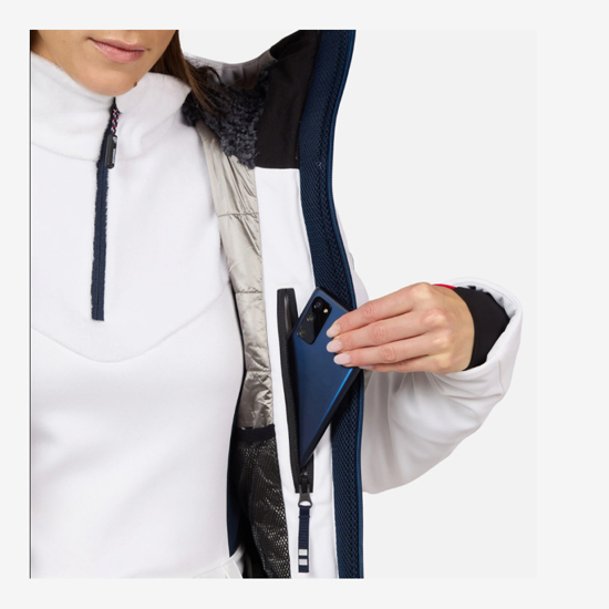 ROSSIGNOL ž smučarska bunda RLNWJ20 100 WOMEN'S CIELOALTO SKI JACKET white