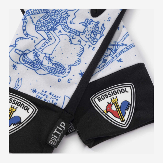 ROSSIGNOL ž rokavice RLOWG07 A13 WOMEN'S JCC ITIPS GLOVES snow angel artic print