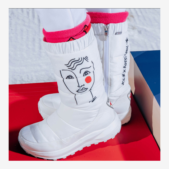 ROSSIGNOL ž škornji RNNW170 100 WOMEN'S JCC PODIUM KNEE HIGH SHOES white