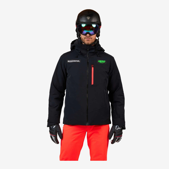 ROSSIGNOL m smučarska bunda RLOMJ24 200 MEN'S HERO BLACKSIDE INSULATED SKI JACKET black