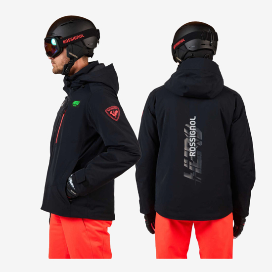 ROSSIGNOL m smučarska bunda RLOMJ24 200 MEN'S HERO BLACKSIDE INSULATED SKI JACKET black