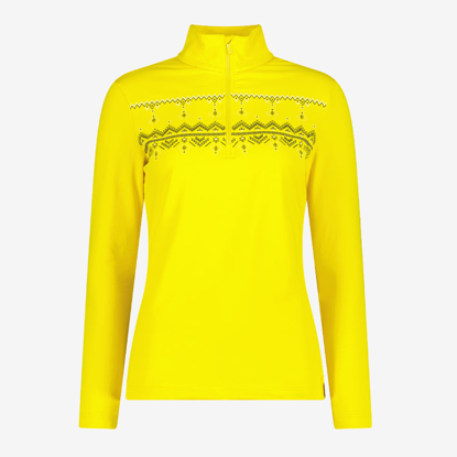 CMP ž puli 34L4306 R231 SOFTECH HALF-ZIP FLEECE winter sun