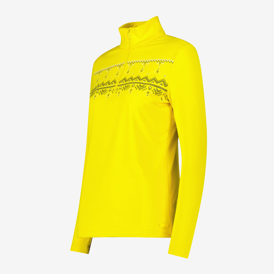 CMP ž puli 34L4306 R231 SOFTECH HALF-ZIP FLEECE winter sun