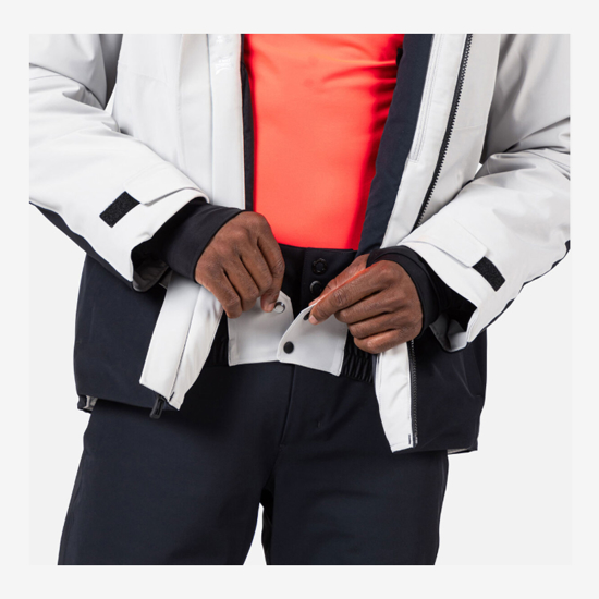 ROSSIGNOL m smučarska bunda RLOMJ24 23Q MEN'S HERO BLACKSIDE INSULATED SKI JACKET soft grey