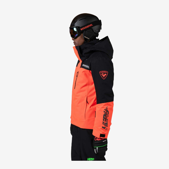 ROSSIGNOL m smučarska bunda RLOMJ05 316 MEN'S HERO VELIKA INSULATED SKI JACKET neon red