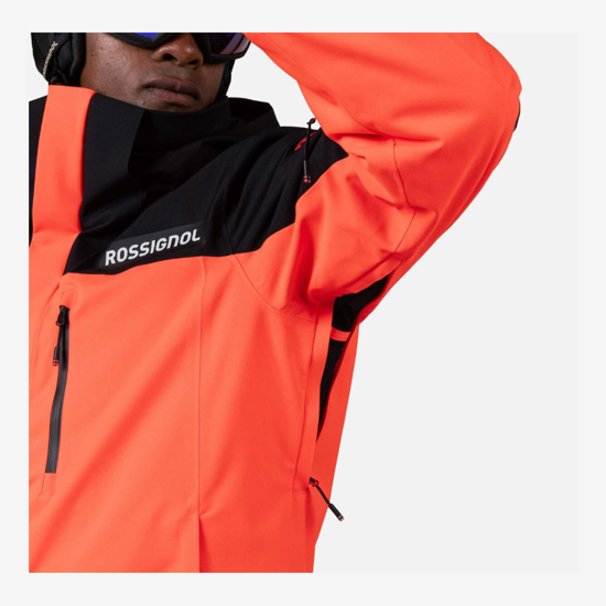 ROSSIGNOL m smučarska bunda RLOMJ05 316 MEN'S HERO VELIKA INSULATED SKI JACKET neon red
