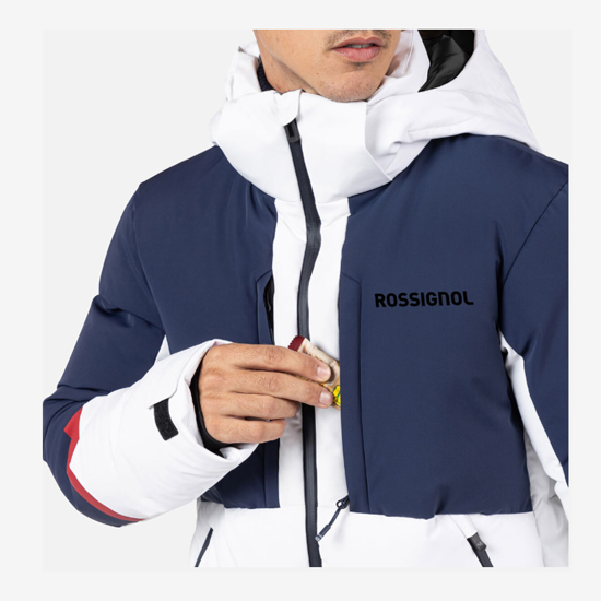 ROSSIGNOL m smučarska bunda RLOMJ09 715 MEN'S CIASTEL DOWN MIX SKI JACKET dark navy