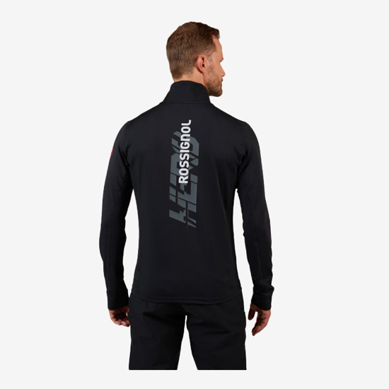ROSSIGNOL m jopica RLOML01 200 MEN'S HERO MID LAYER STRETCH JACKET black