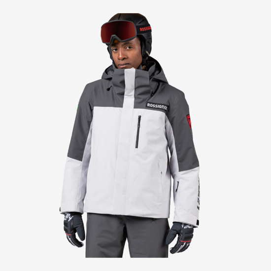 ROSSIGNOL m smučarska bunda RLOMJ05 23Q MEN'S HERO VELIKA INSULATED SKI JACKET soft grey