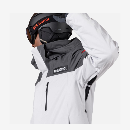 ROSSIGNOL m smučarska bunda RLOMJ05 23Q MEN'S HERO VELIKA INSULATED SKI JACKET soft grey