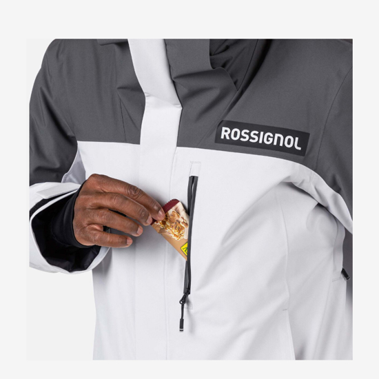 ROSSIGNOL m smučarska bunda RLOMJ05 23Q MEN'S HERO VELIKA INSULATED SKI JACKET soft grey