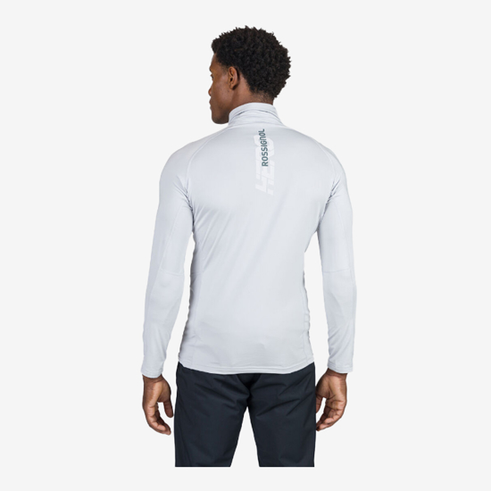 ROSSIGNOL m smučarski puli RLNML14 23Q MEN'S HERO CLASSIQUE HALF-ZIP BASELAYER soft grey