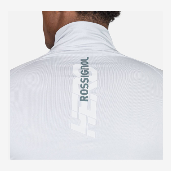ROSSIGNOL m smučarski puli RLNML14 23Q MEN'S HERO CLASSIQUE HALF-ZIP BASELAYER soft grey