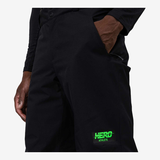 ROSSIGNOL m smučarske hlače RLOMP07 200 MEN'S HERO BLACKSIDE INSULATED SKI PANTS black