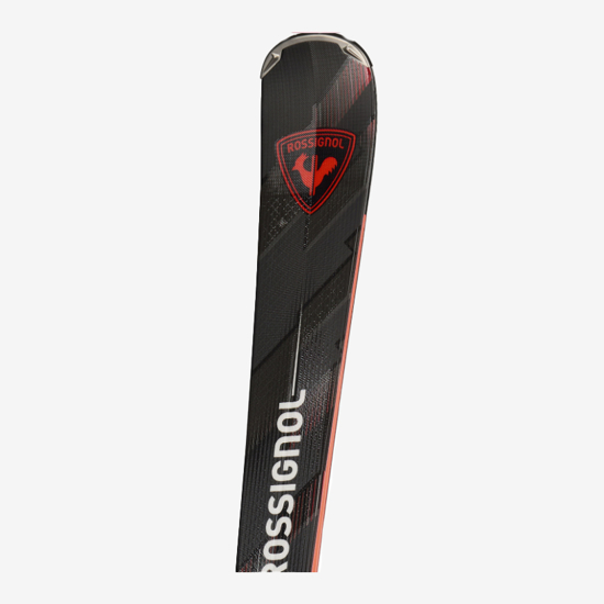 ROSSIGNOL odr smučarski set RAOPS01 FORZA 60 TI + NX 12 black red