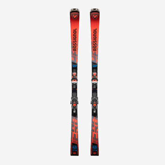 ROSSIGNOL odr smučarski set RANPL01 HERO ELITE LT TI + SPX 14 red black