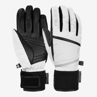 REUSCH ž smučarske rokavice 6231138 1101 TESSA STORMBLOXX™ white black