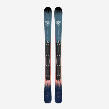ROSSIGNOL otr smučarski set RAOJC02 RALLYBIRD JR+XP 7 blue purple