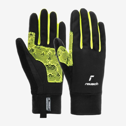 REUSCH  odr rokavice za tek na smučeh 6206103 7752 ARIEN STORMBLOXX black yellow
