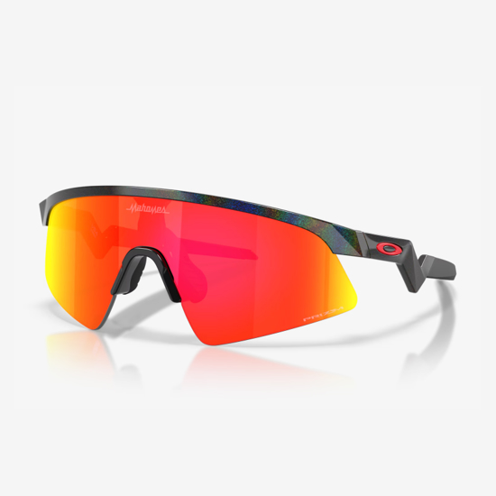 OAKLEY kolesarska očala 9015-09 RESISTOR SWEEP YOUTH FIT PATRIC MAHOMES II Prizm Ruby Dark Galaxy