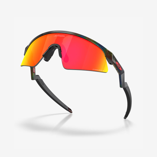 OAKLEY kolesarska očala 9015-09 RESISTOR SWEEP YOUTH FIT PATRIC MAHOMES II Prizm Ruby Dark Galaxy