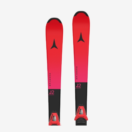 ATOMIC otr smučarski set AASS03642 REDSTER J2 + C 5 GW red black
